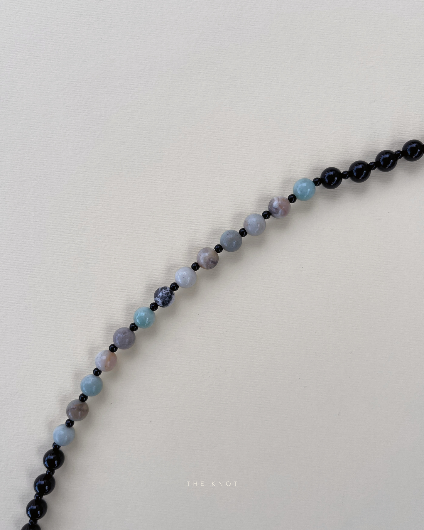 STRUNG TERRA010 duo - amazonite / obsidian / onyx