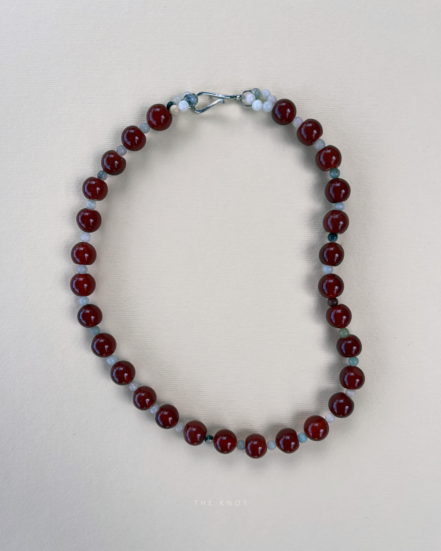 STRUNG TERRA004 - carnelian / amazonite