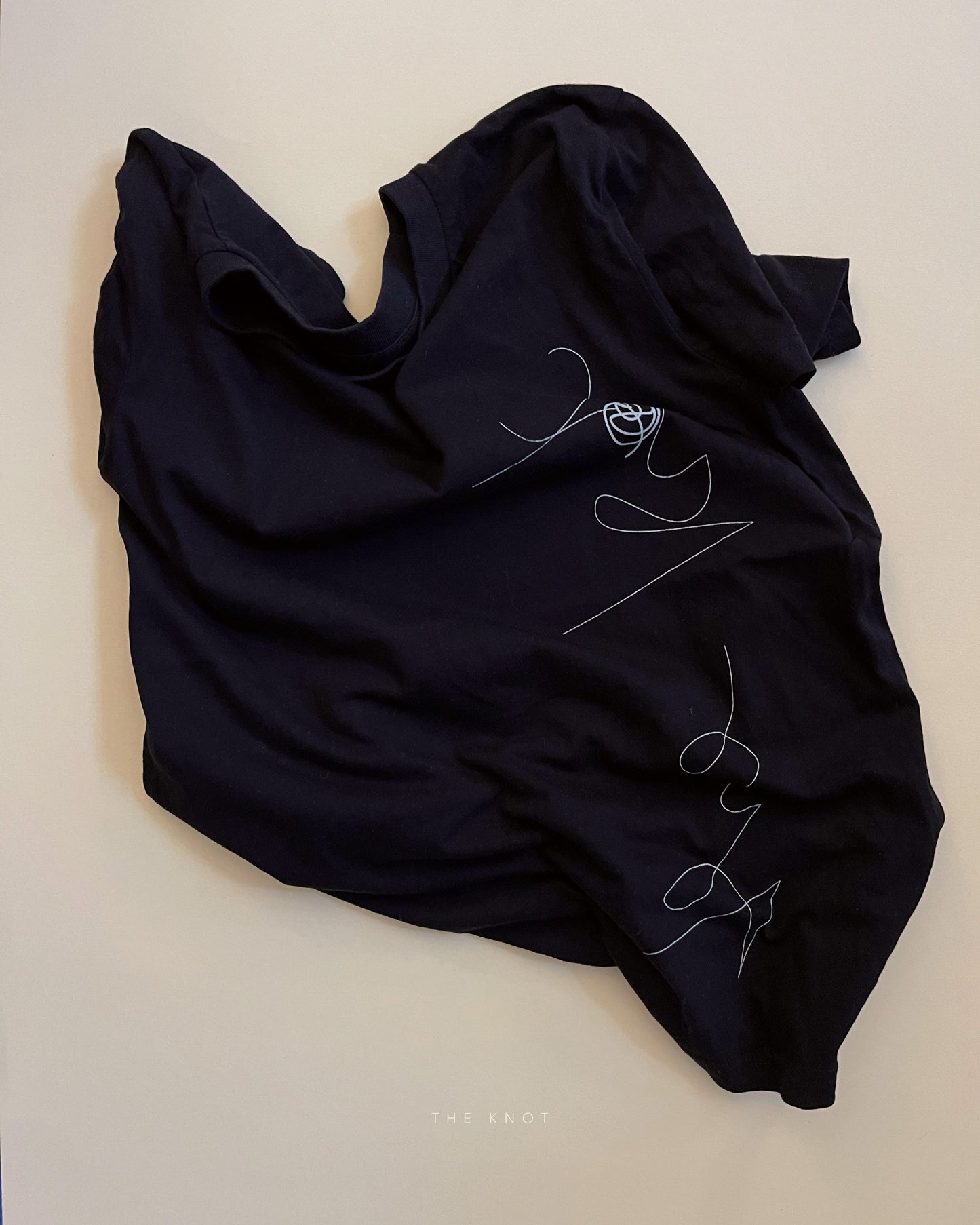 THE KNOT DOODLE - ebony black