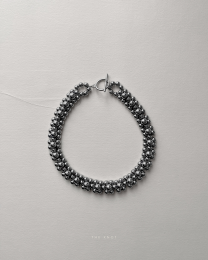STRUNG D002 - silver hematite