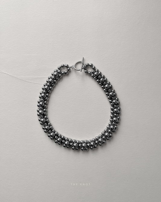STRUNG D002 - silver hematite