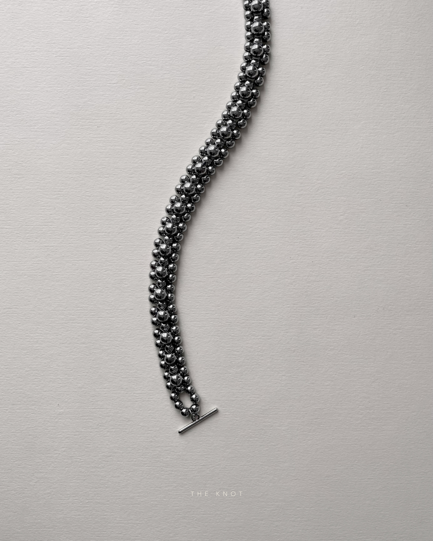STRUNG D002 - silver hematite