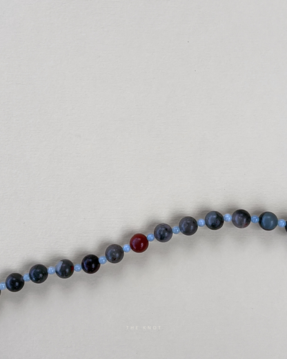 STRUNG TERRA001 - bloodstone / aquamarine