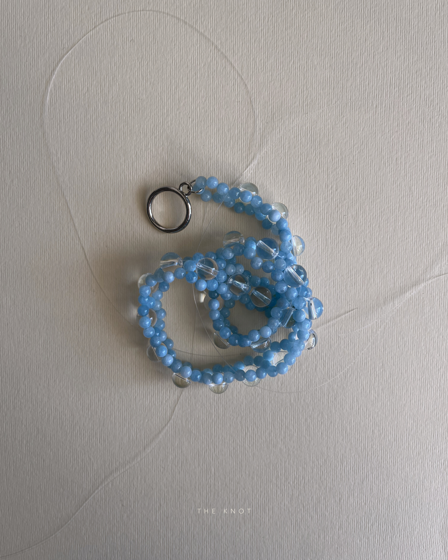 STRUNG D009 mini - aquamarine / crystal quartz