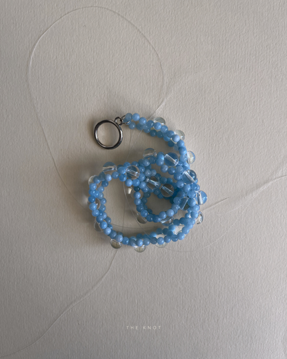 STRUNG D009 mini - aquamarine / crystal quartz