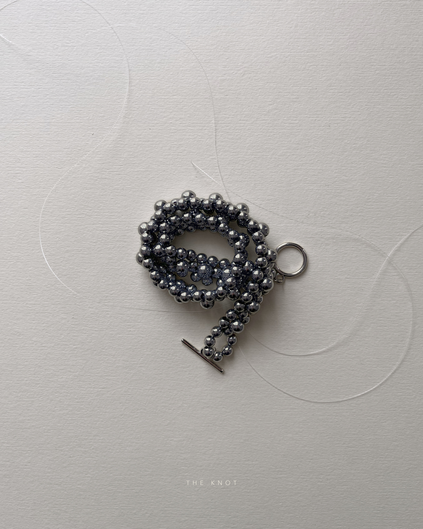STRUNG D002 - silver hematite