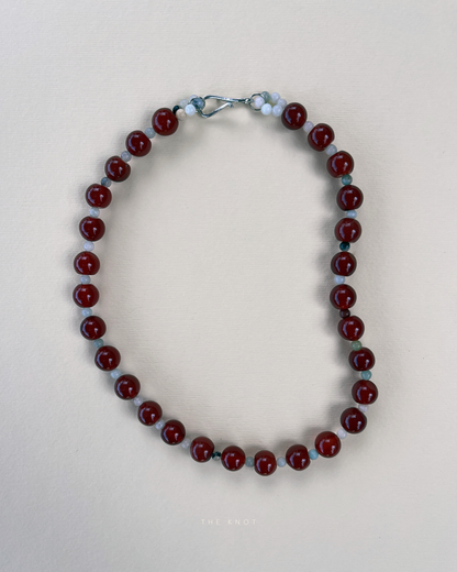 STRUNG TERRA004 - carnelian / amazonite