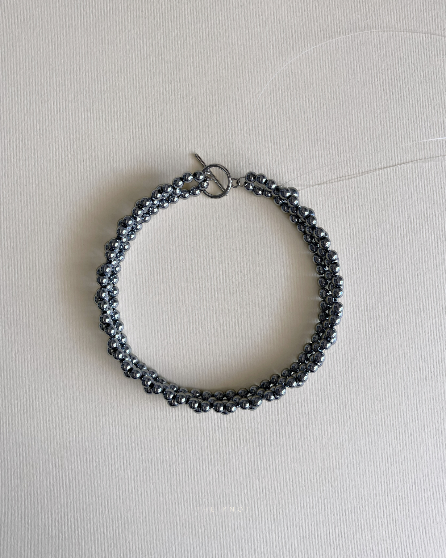 STRUNG D002 - silver hematite
