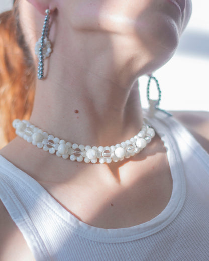 STRUNG D005 - mother of pearl / crystal quartz