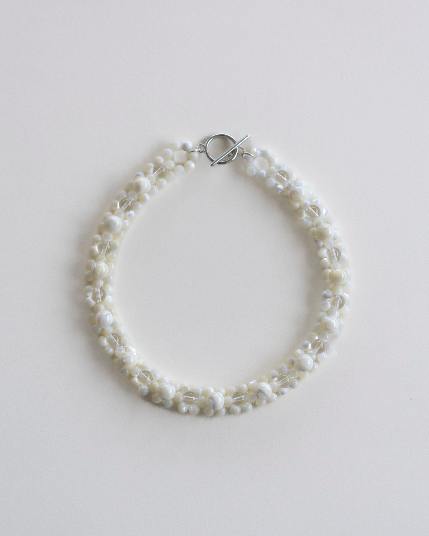STRUNG D005 - mother of pearl / crystal quartz