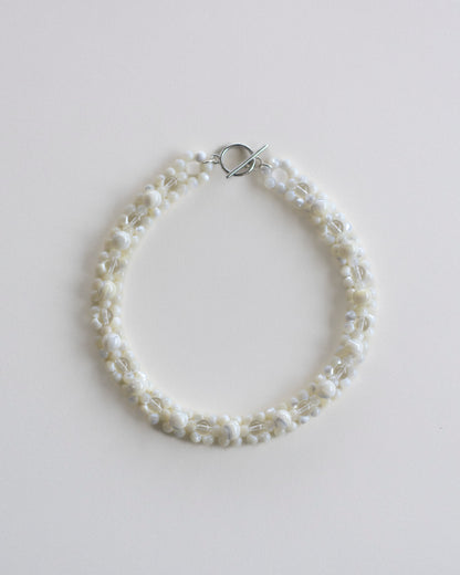 STRUNG D005 - mother of pearl / crystal quartz