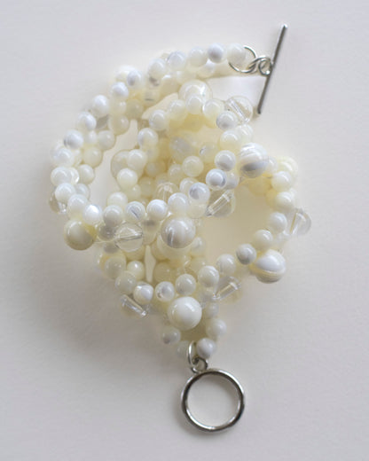 STRUNG D005 - mother of pearl / crystal quartz