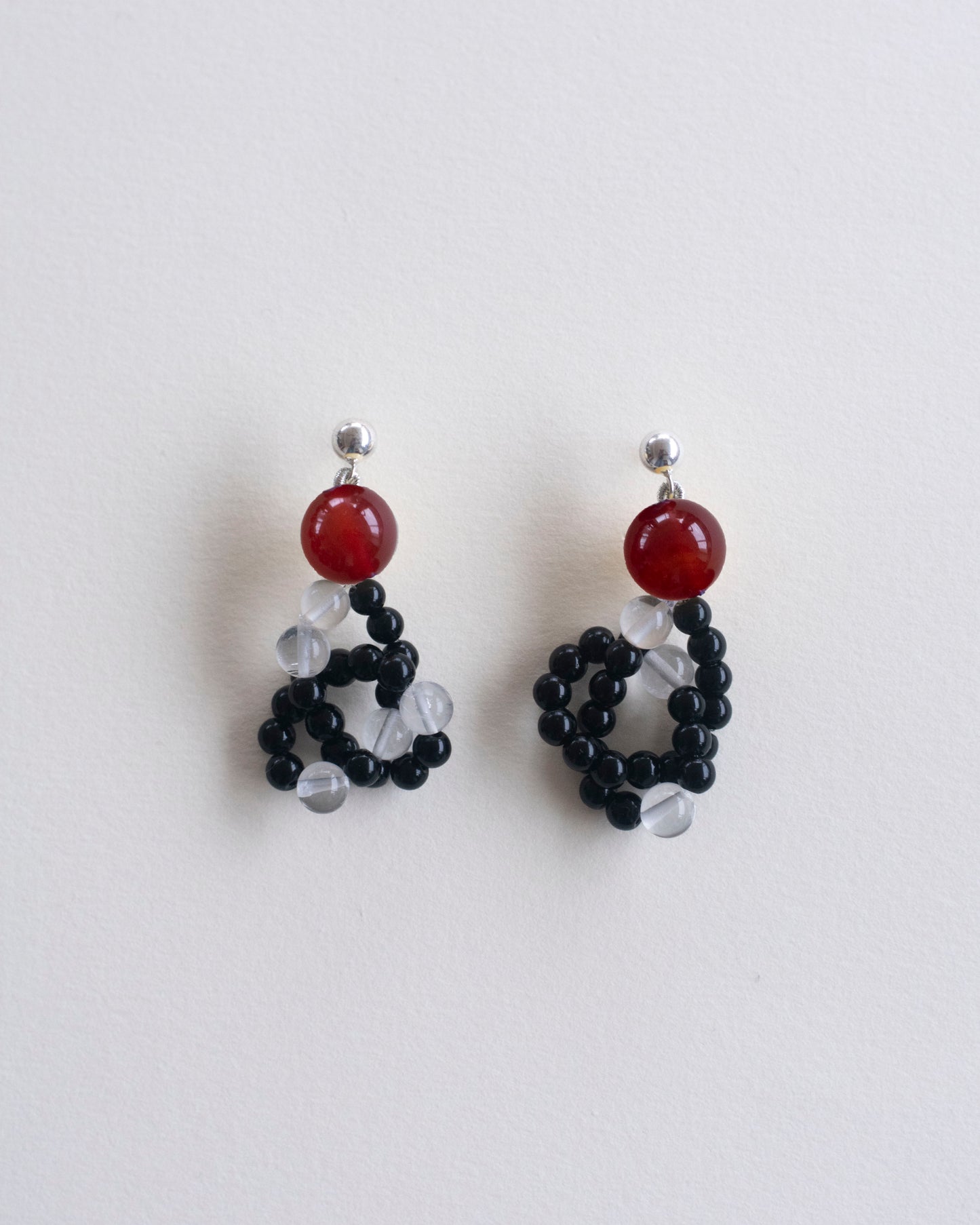 CIRCUIT 003 - carnelian / onyx / crystal quartz