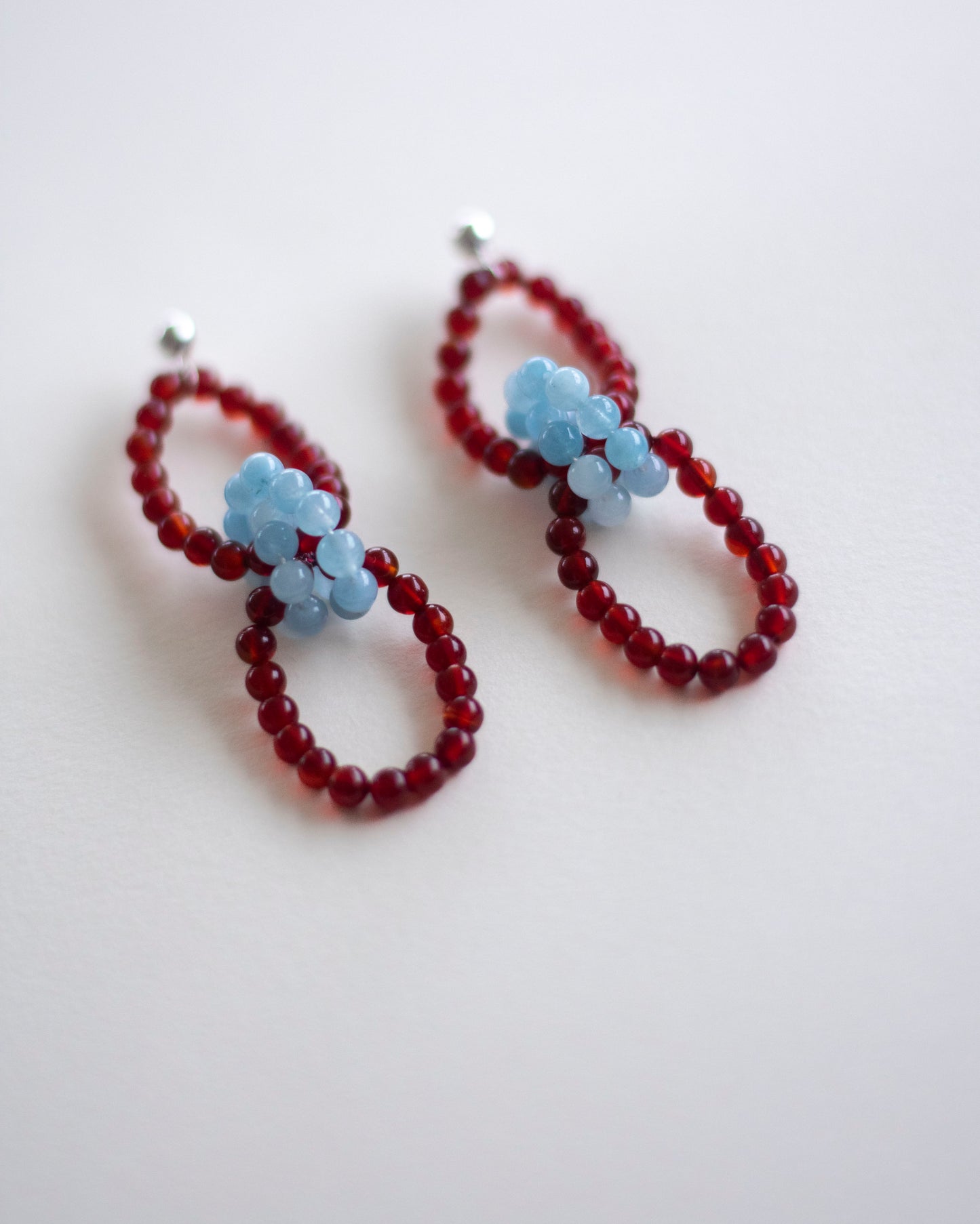 BOUND 002 - carnelian / aquamarine