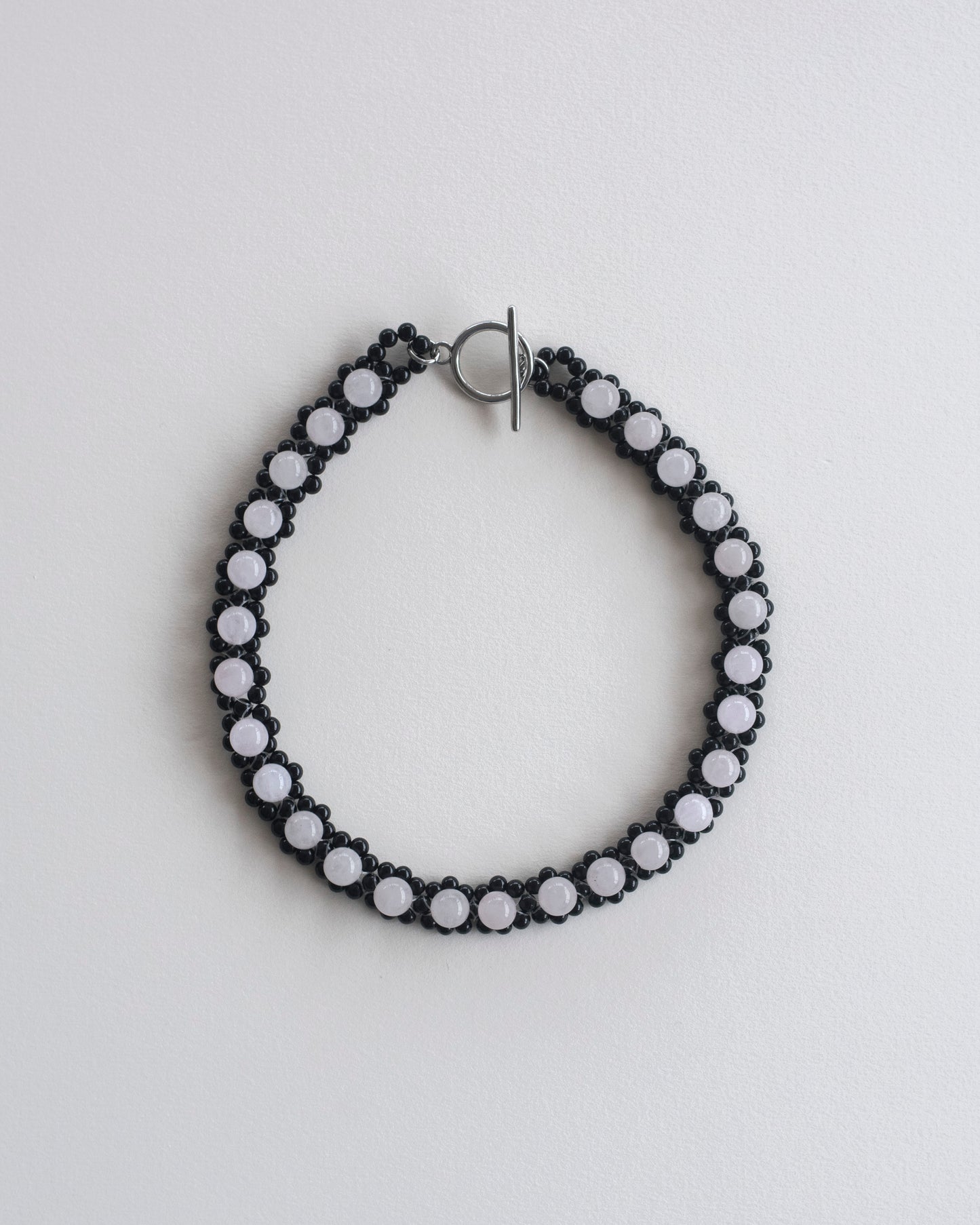 STRUNG D008 MINI - rose quartz / onyx