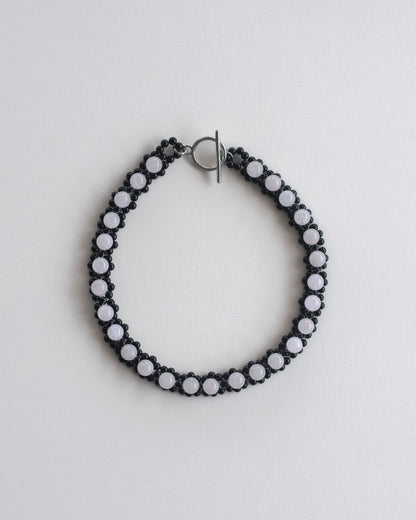STRUNG D008 MINI - rose quartz / onyx