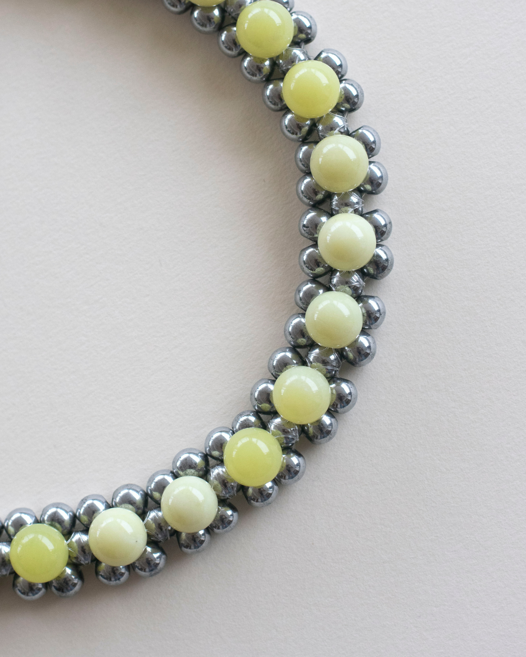 STRUNG D006B - lemon jasper / hematite