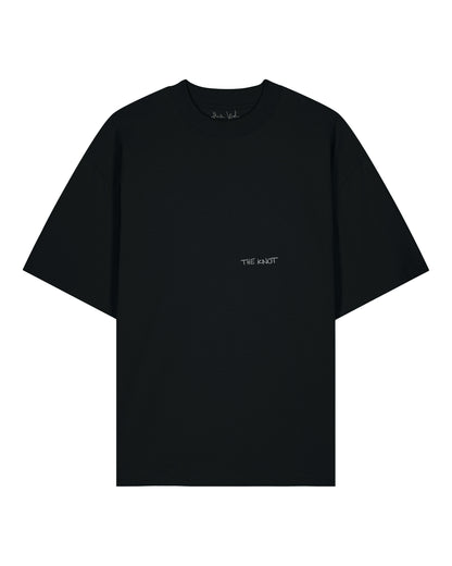 THE KNOT CRAYON embroidered - ebony